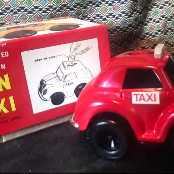 Taxi Bump and go coin car Japan - Picture 2 of 8